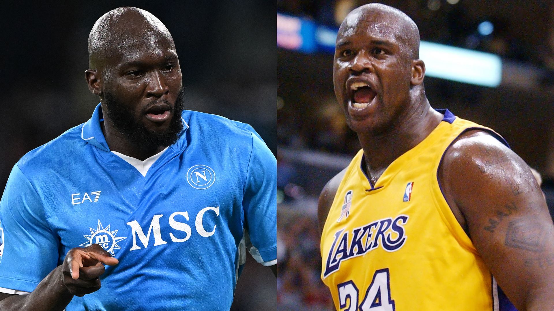 Romelu Lukaku Shaquille O'Neal