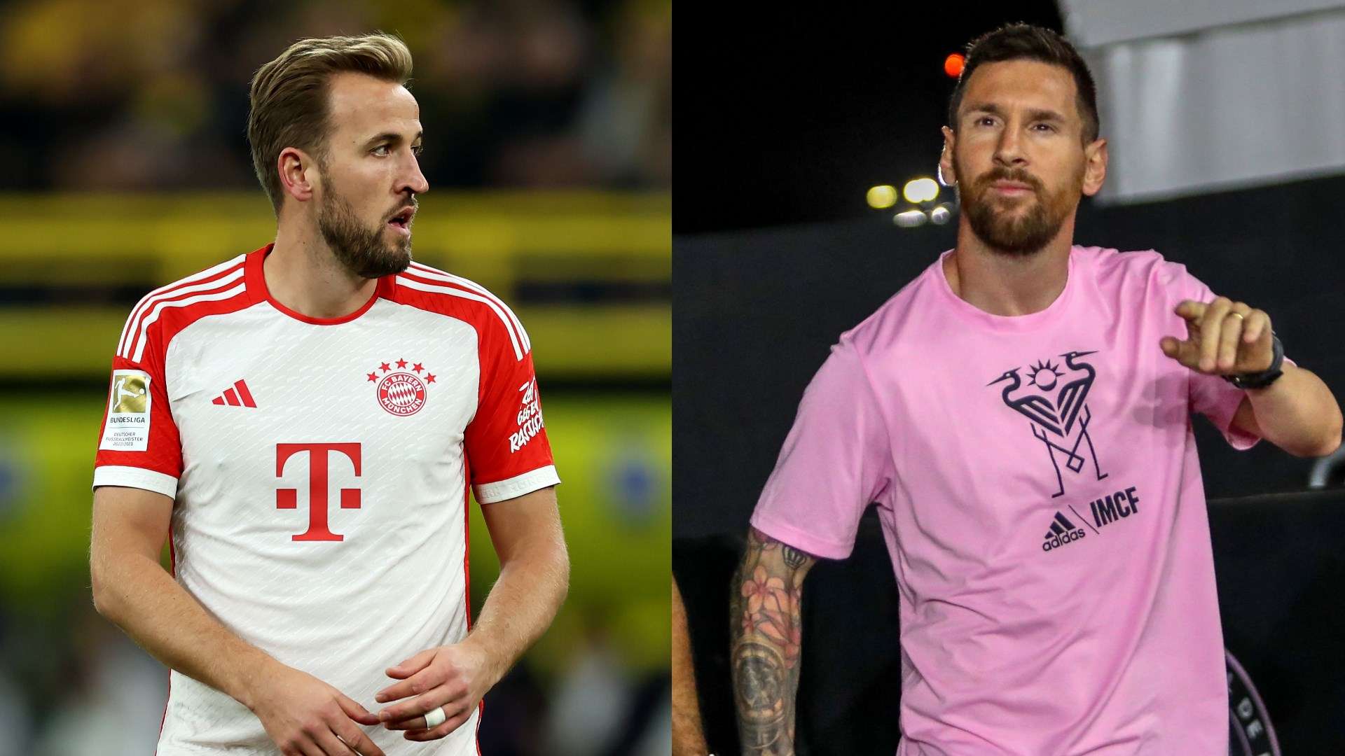 Harry Kane - Lionel Messi