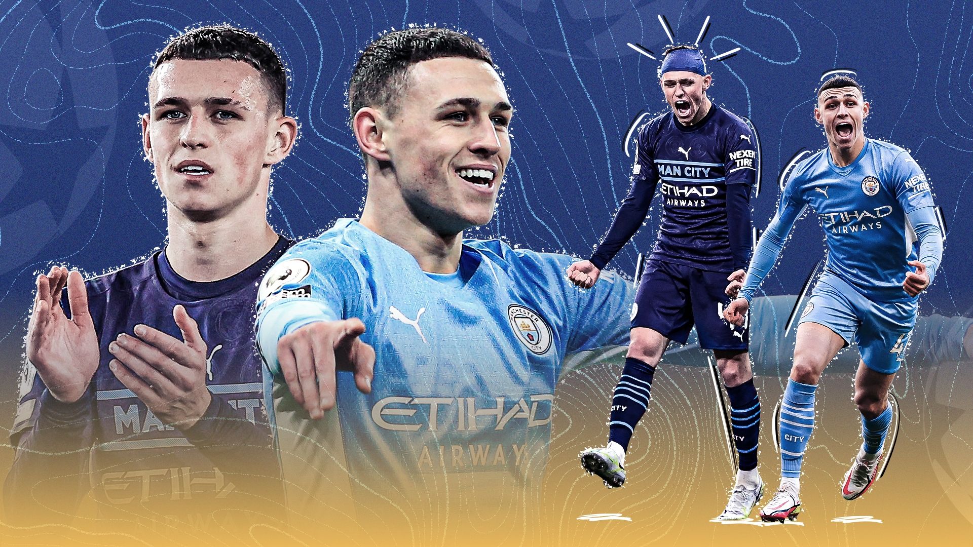 Phil Foden Champions League GFX