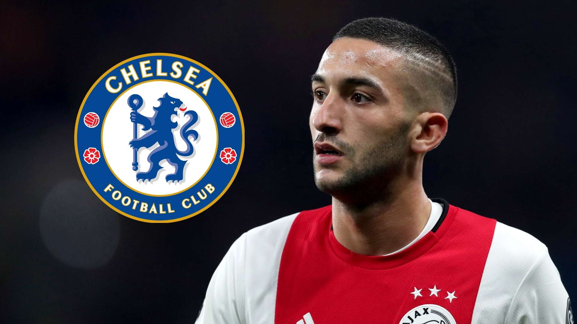 Hakim Ziyech, Chelsea logo