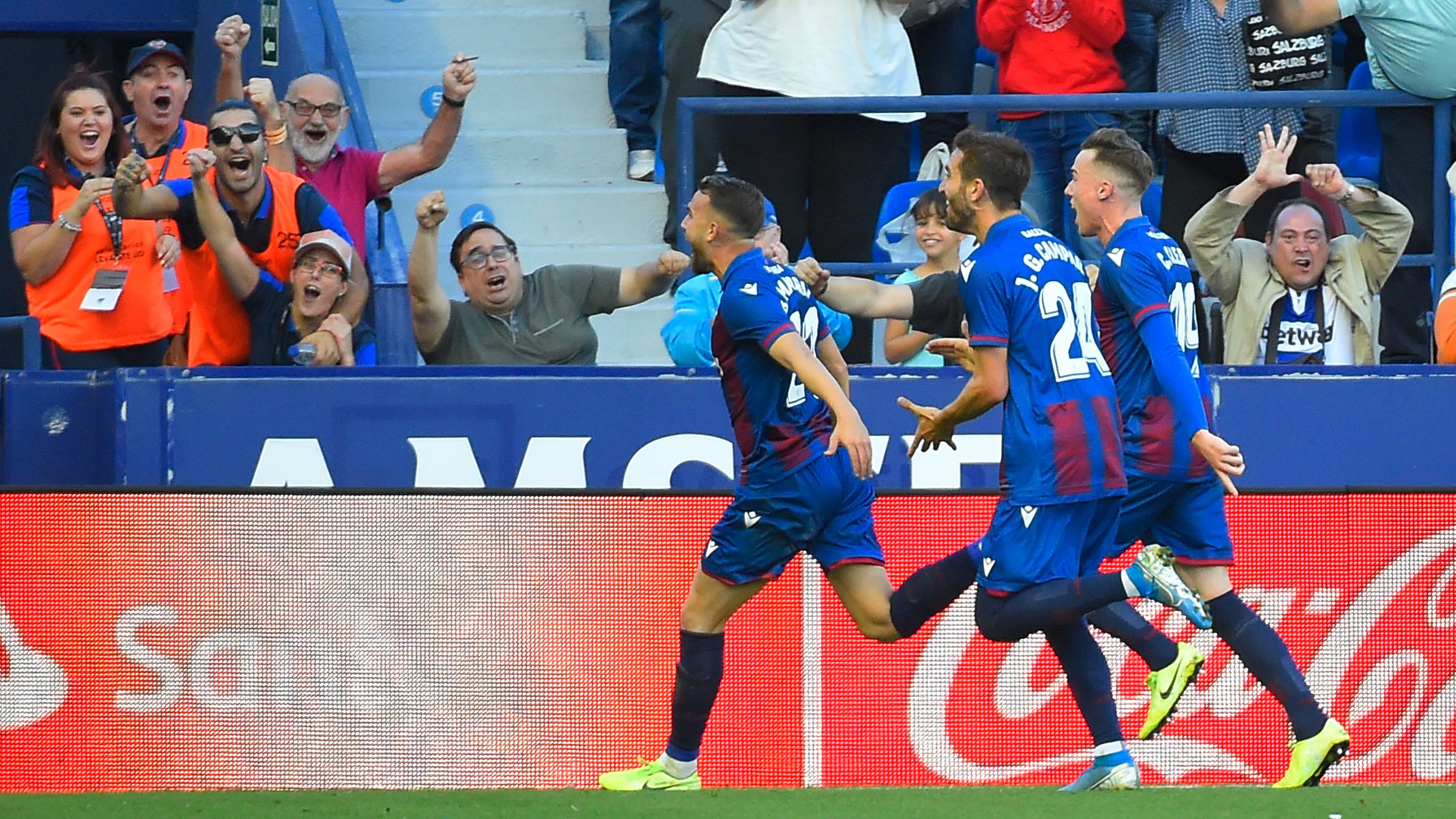 Borja Mayoral Levante Barcelona LaLiga 02112019