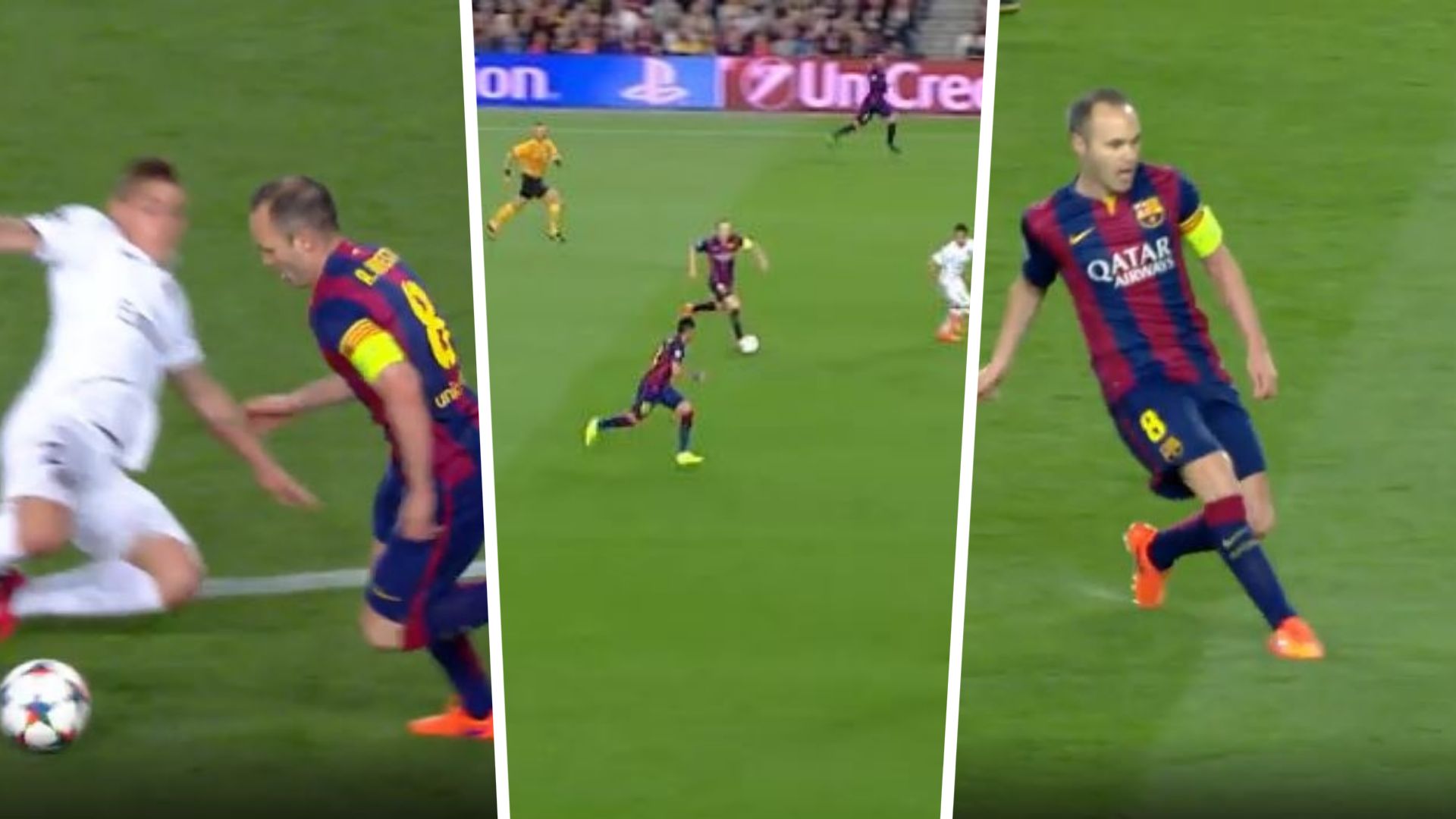 Iniesta Barca PSG