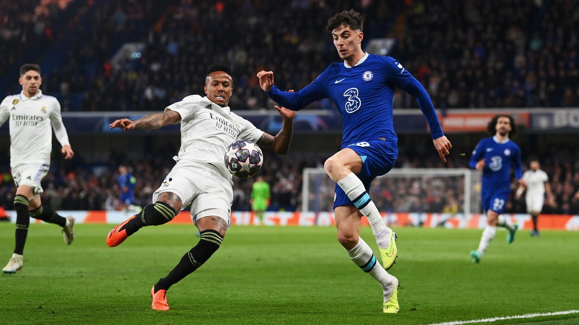 Militao Chelsea Real Madrid Champions League 2022-23