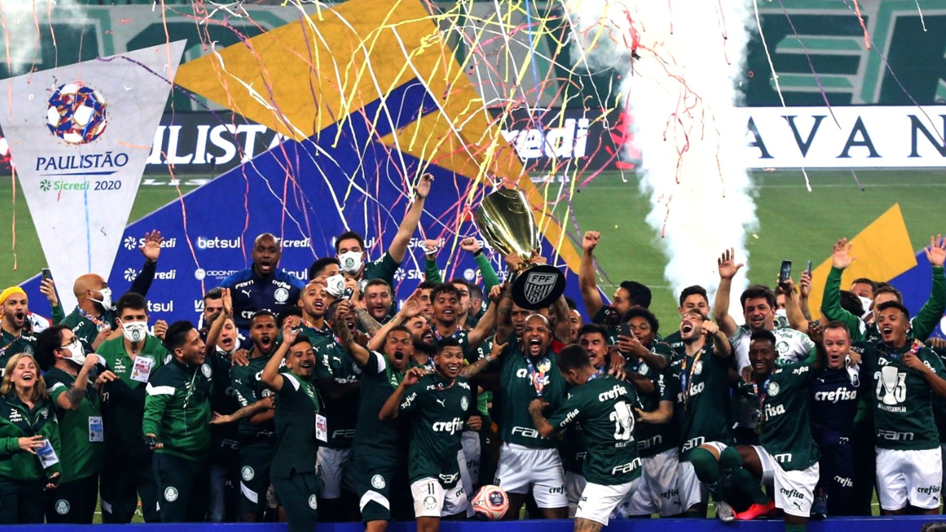 Palmeiras campeão Paulista 2020