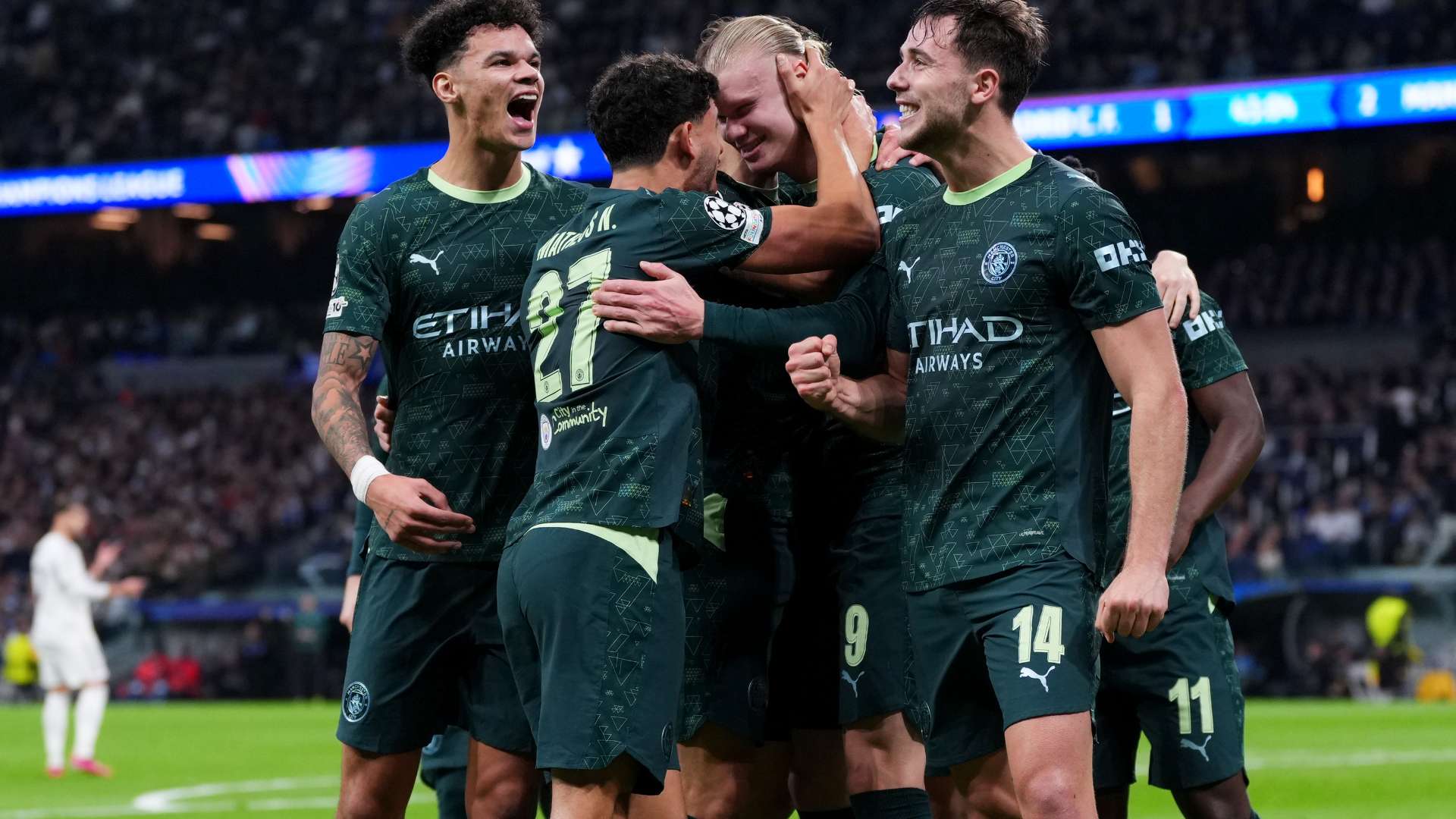 Haaland Real Madrid Manchester City Champions League