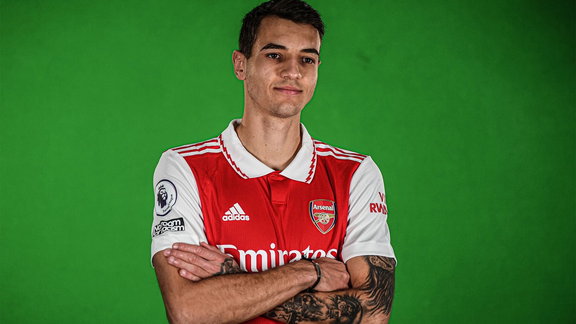 Kiwior Arsenal unveiling 2023