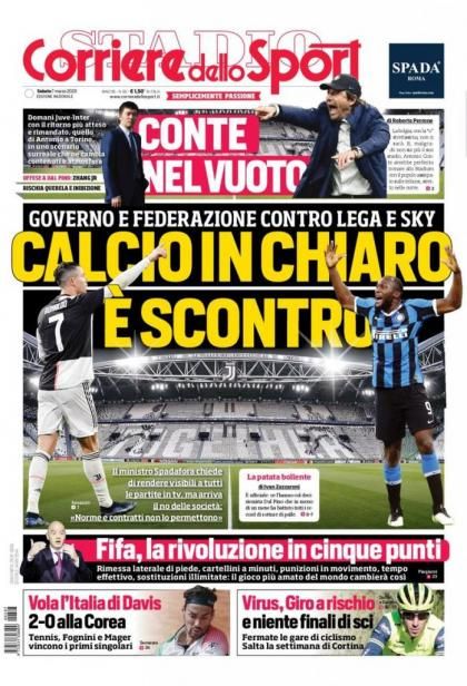 7 March Corriere Sport