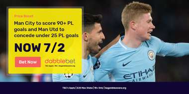 Manchester City United dabble of the day graphic