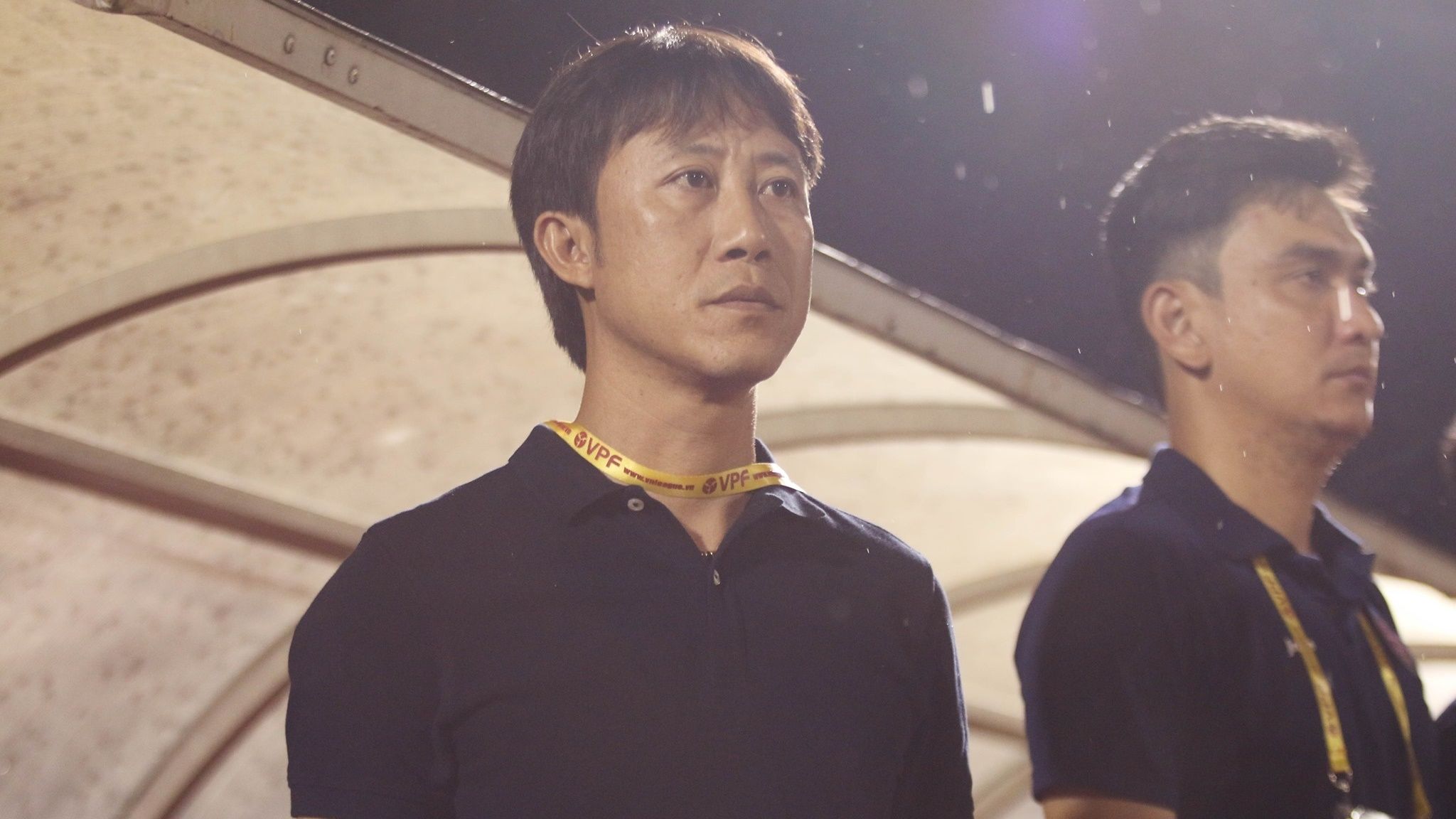 Coach Nguyen Thanh Cong Sai Gon FC vs HAGL Round 23 V.League 2019