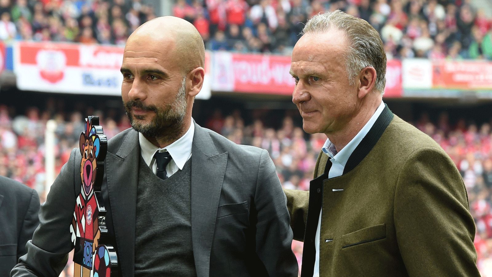 Pep Guardiola, Karl-Heinz Rummenigge