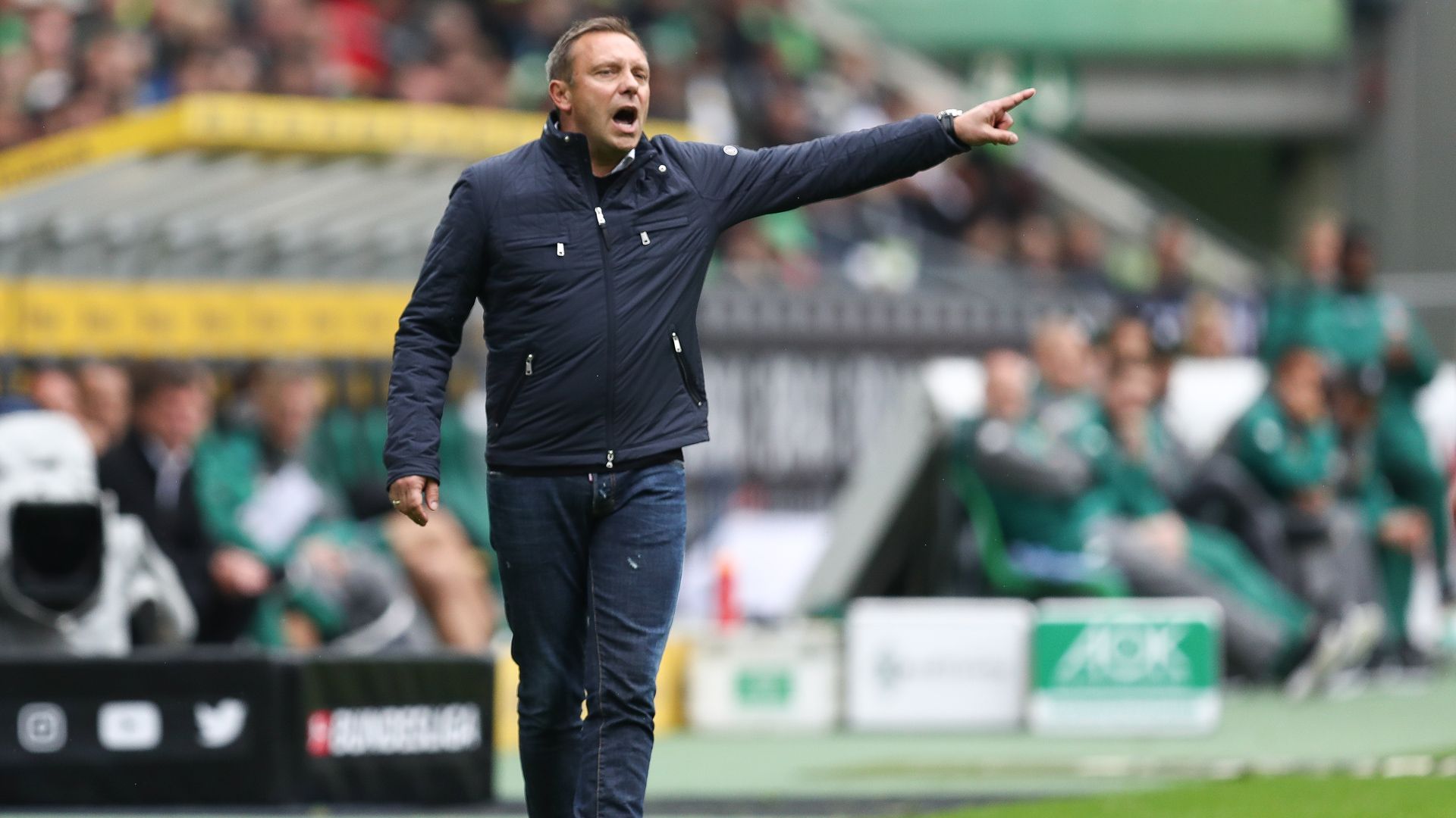 Andre Breitenreiter, Gladbach - Hannover, Bundesliga, 09302017