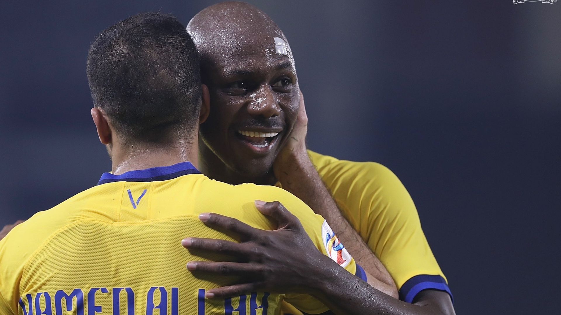 عبد الله مادو عبد الرزاق حمدالله النصر سباهان دوري أبطال آسيا