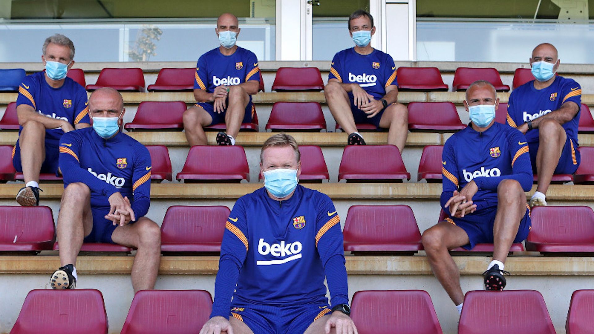 Cuerpo tecnico Ronald Koeman Barcelona