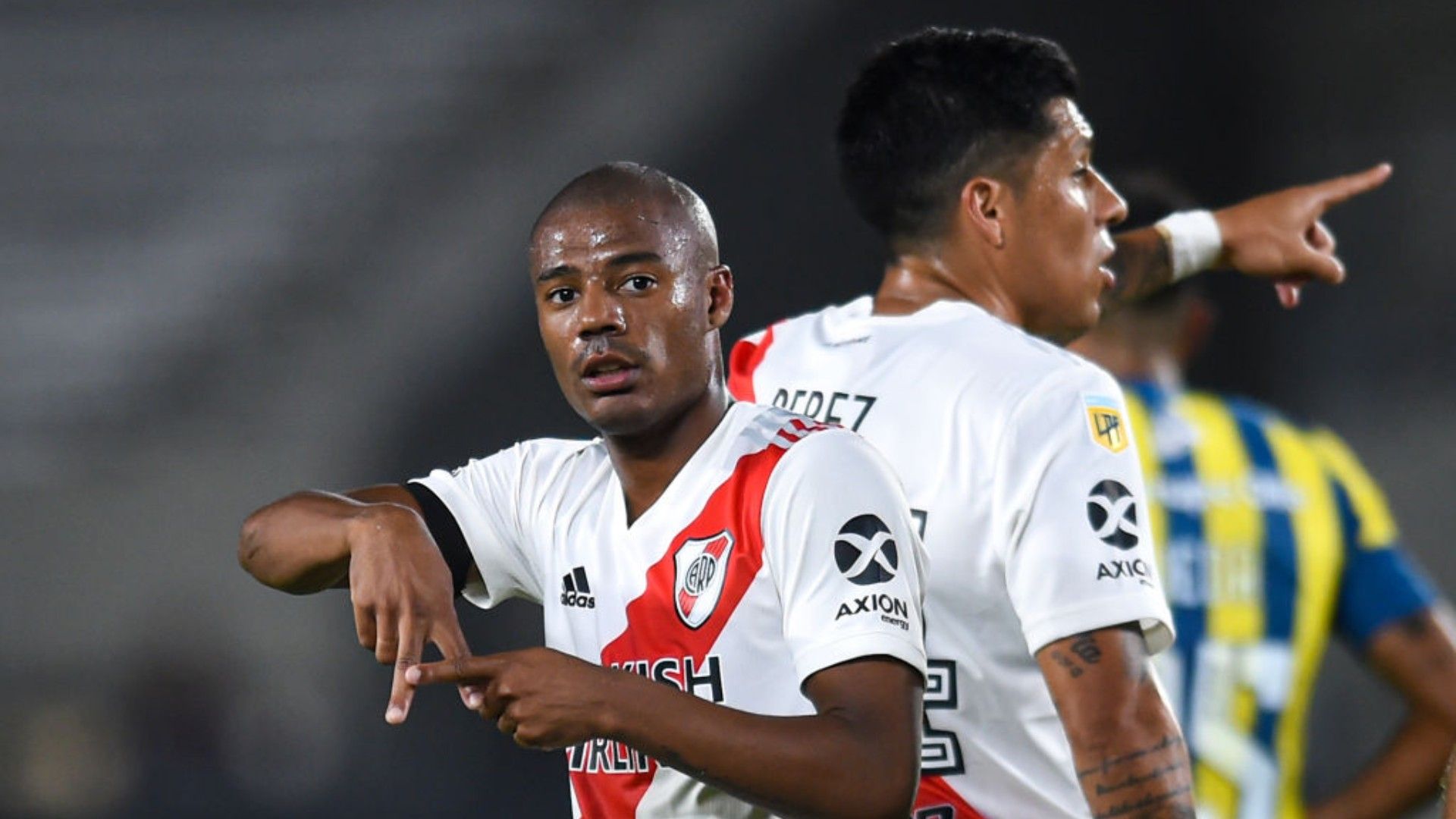 Nicolás de la cruz celebración river