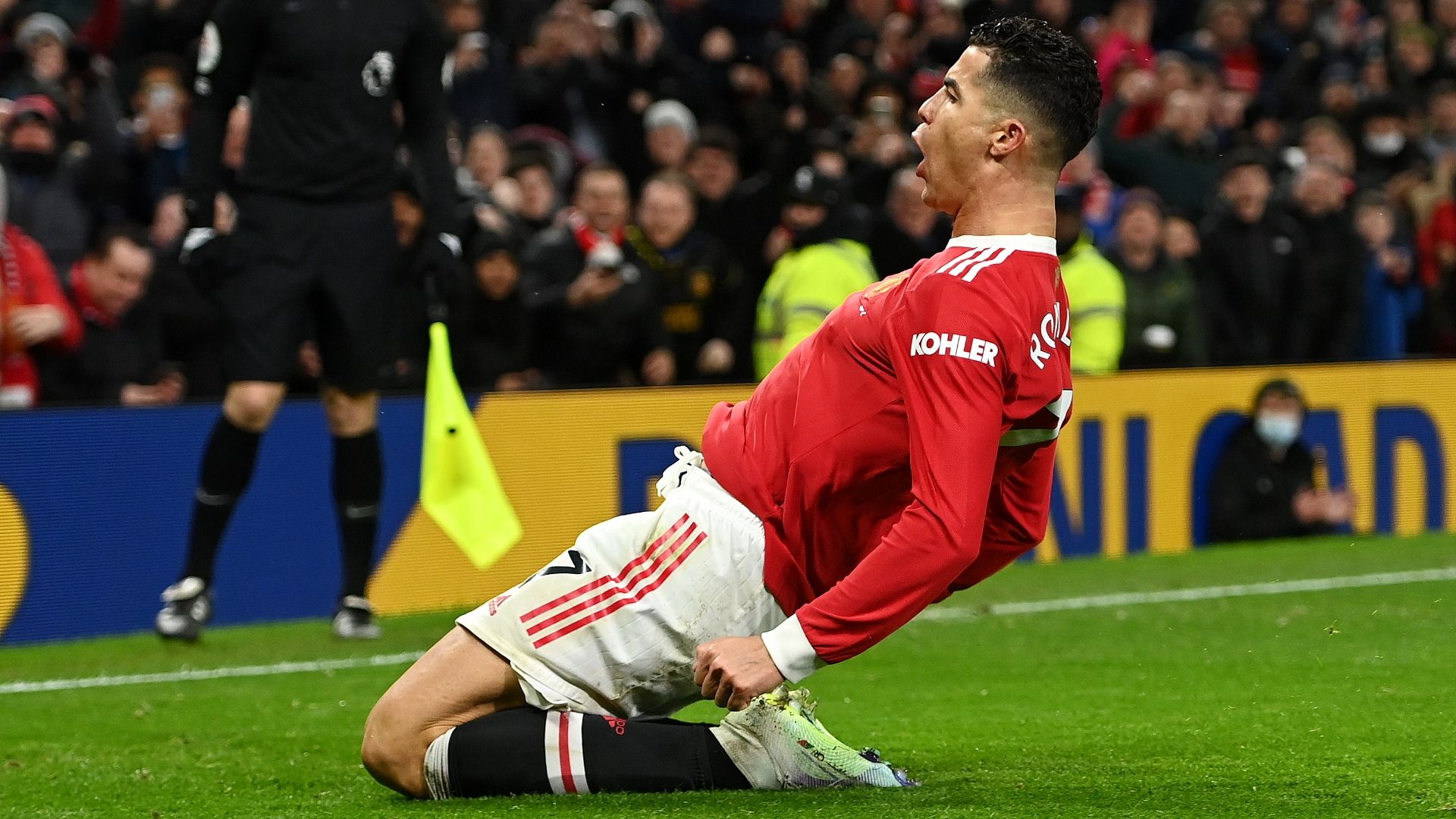 Cristiano Ronaldo, Man Utd, scores vs Brighton, Premier League 2021-22