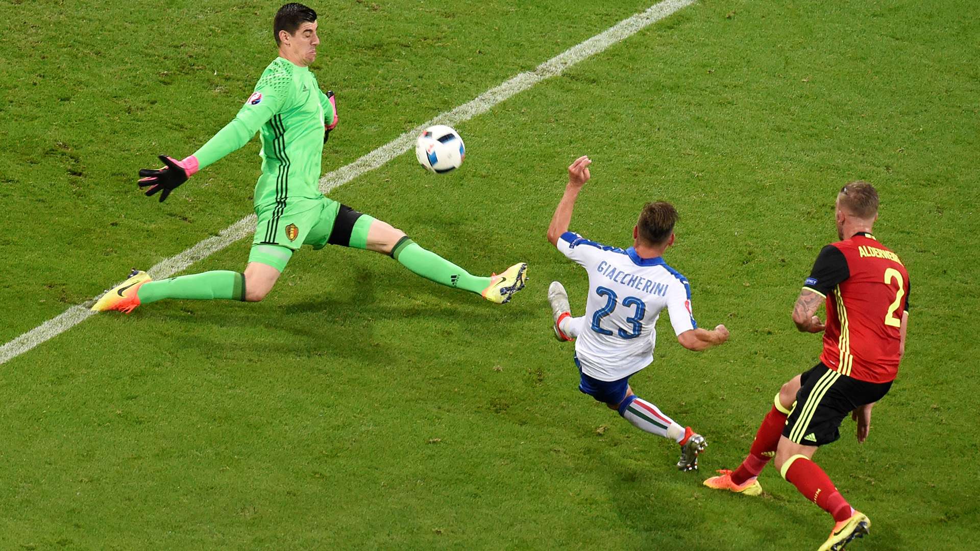 Emanuele Giaccherini Belgium Italy Euro 2016