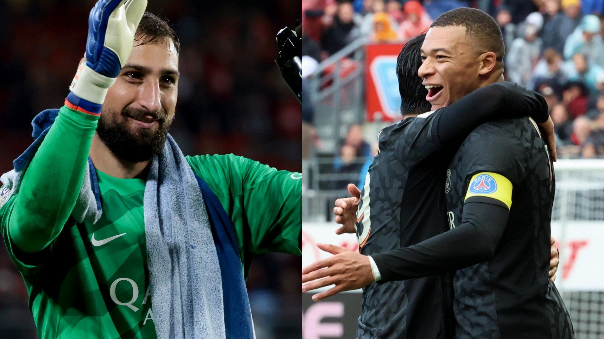 Donnarumma Mbappe PSG GFX