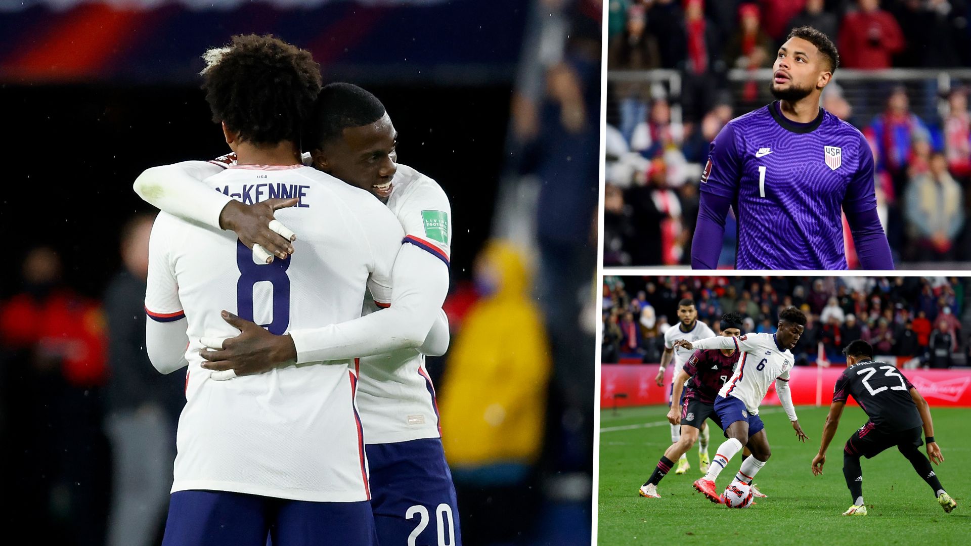 USMNT November splitt