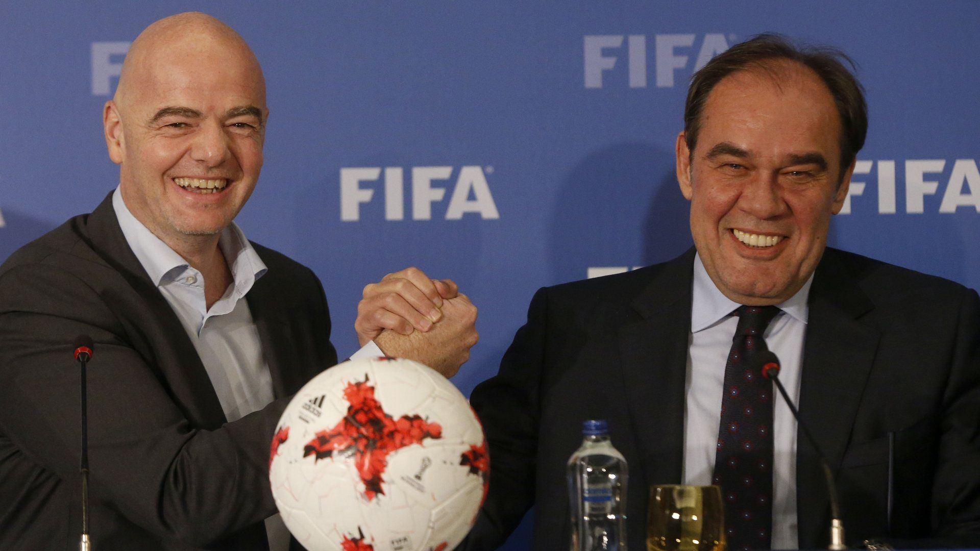 Gianni Infantino Yildirim Demiroren