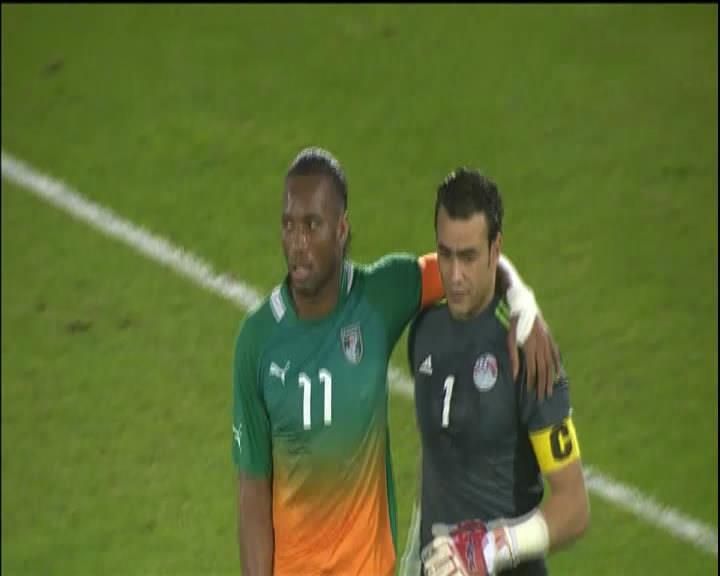 Didier Yves Drogba - C�te d'Ivoire - Essam El Hadary - egypt