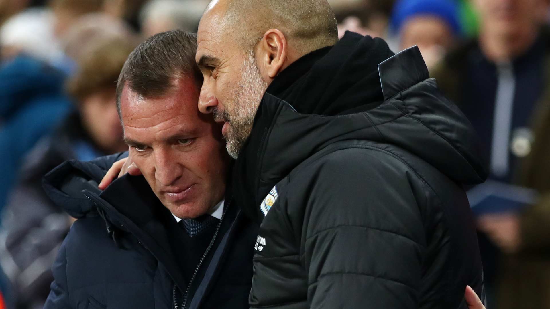 2019-12-21 Brendan Rodgers Pep Guardiola