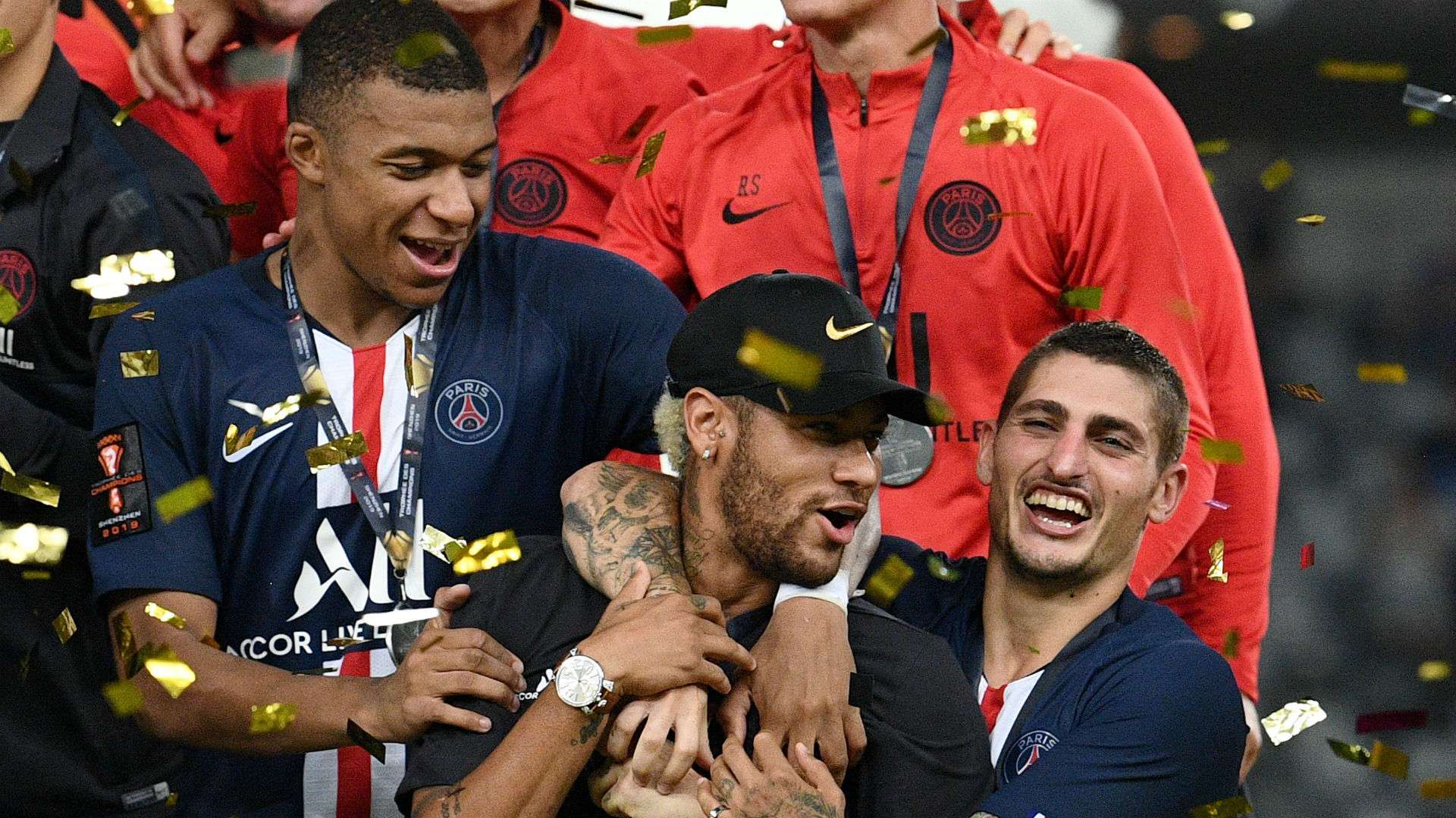 PSG Neymar Mbappe