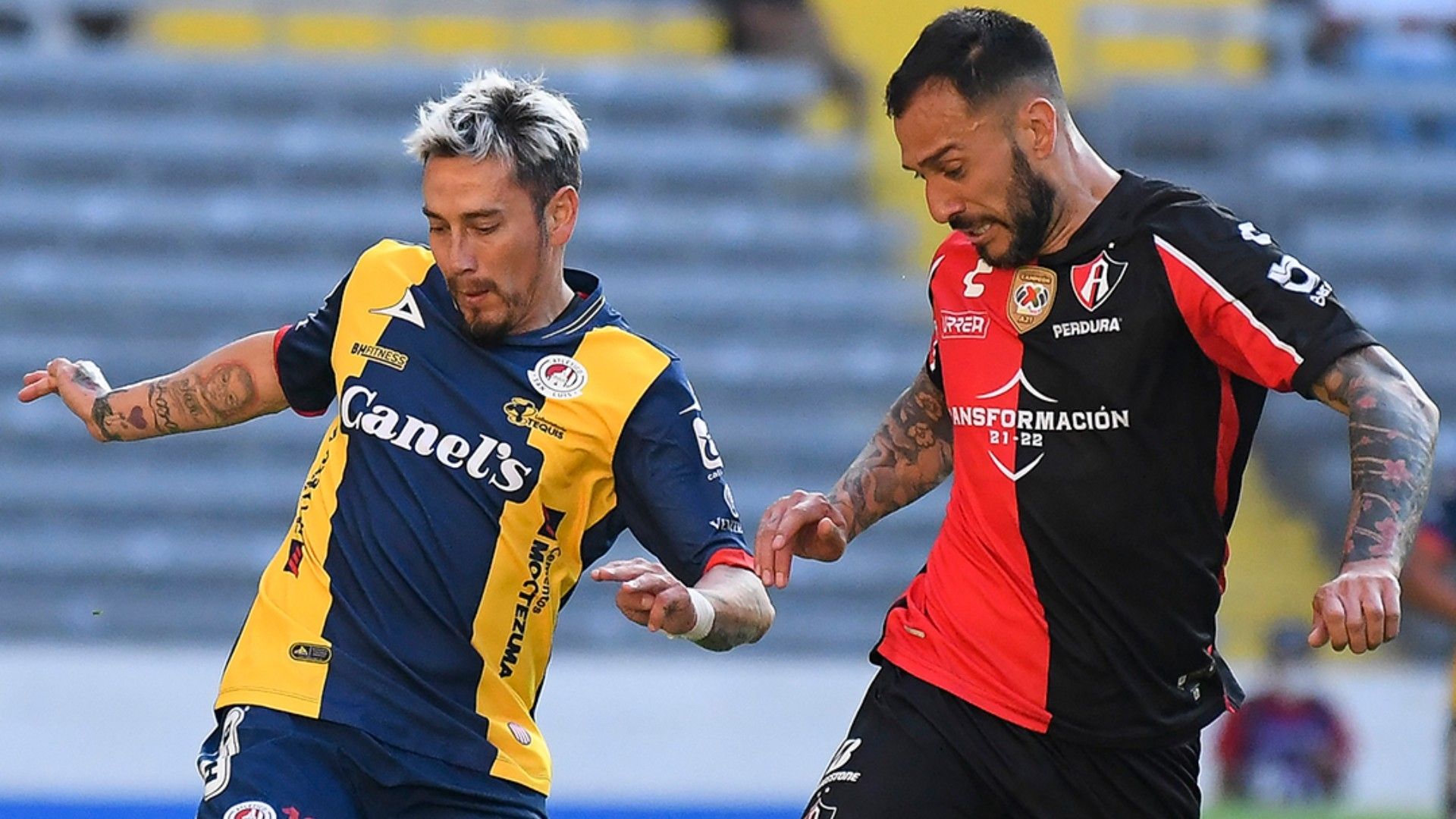 Rubens Sambueza Emanuel Aguilera Atlas San Luis Clausura 2022