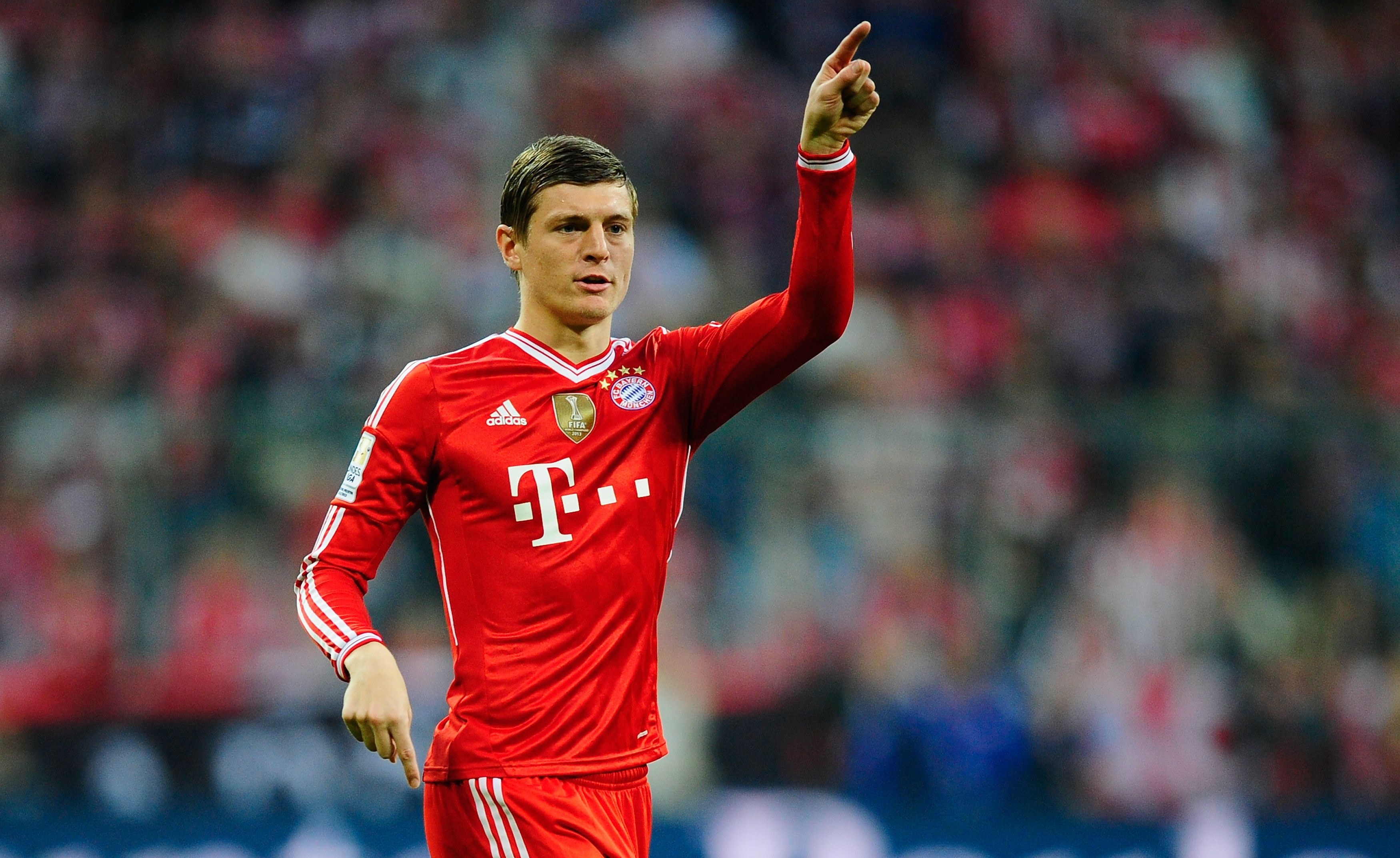 Bayern Munich midfielder Toni Kroos