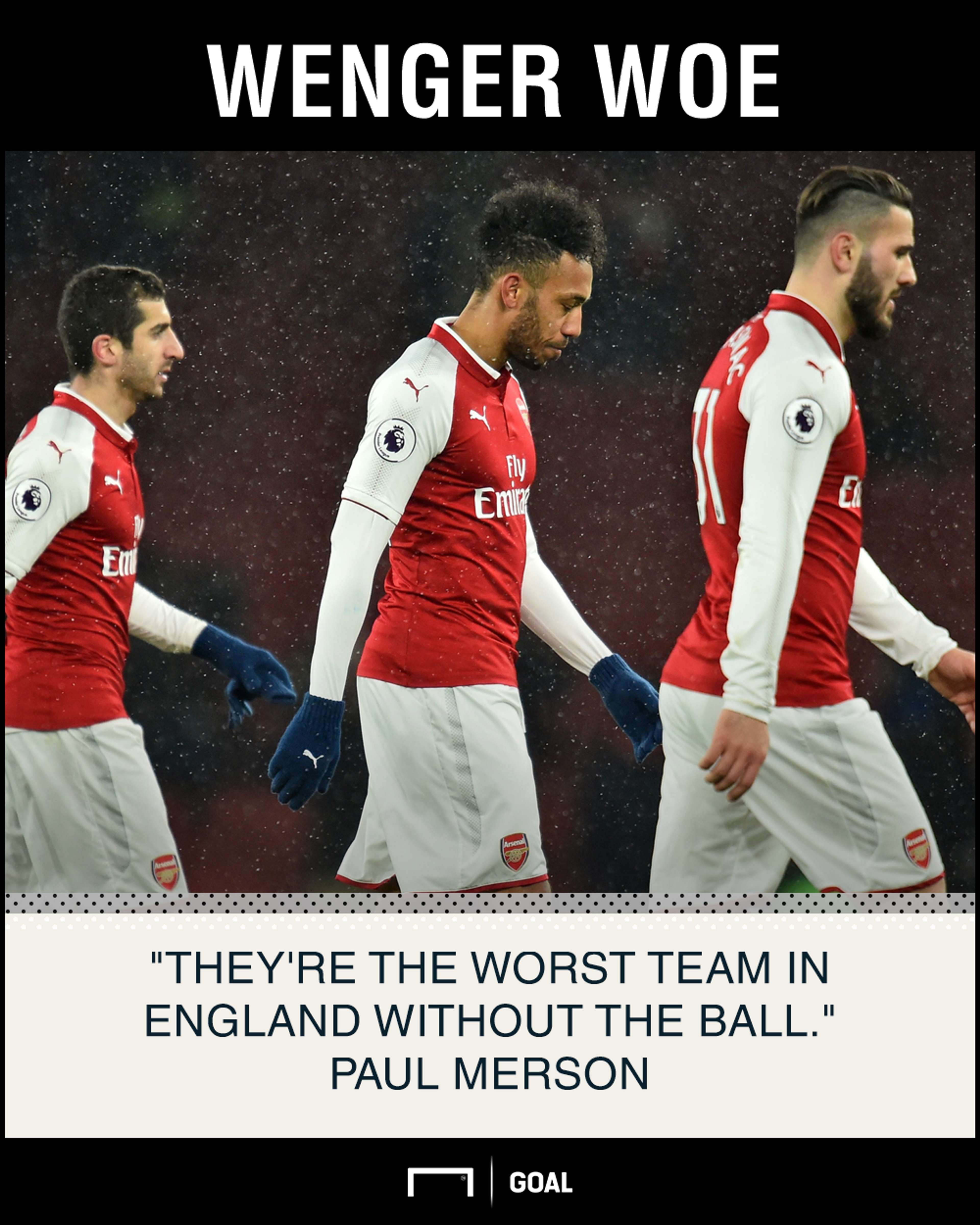 Arsenal worst without ball Paul Merson