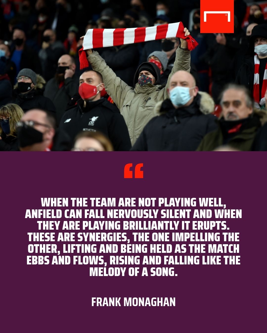 Liverpool fans Frank Monaghan