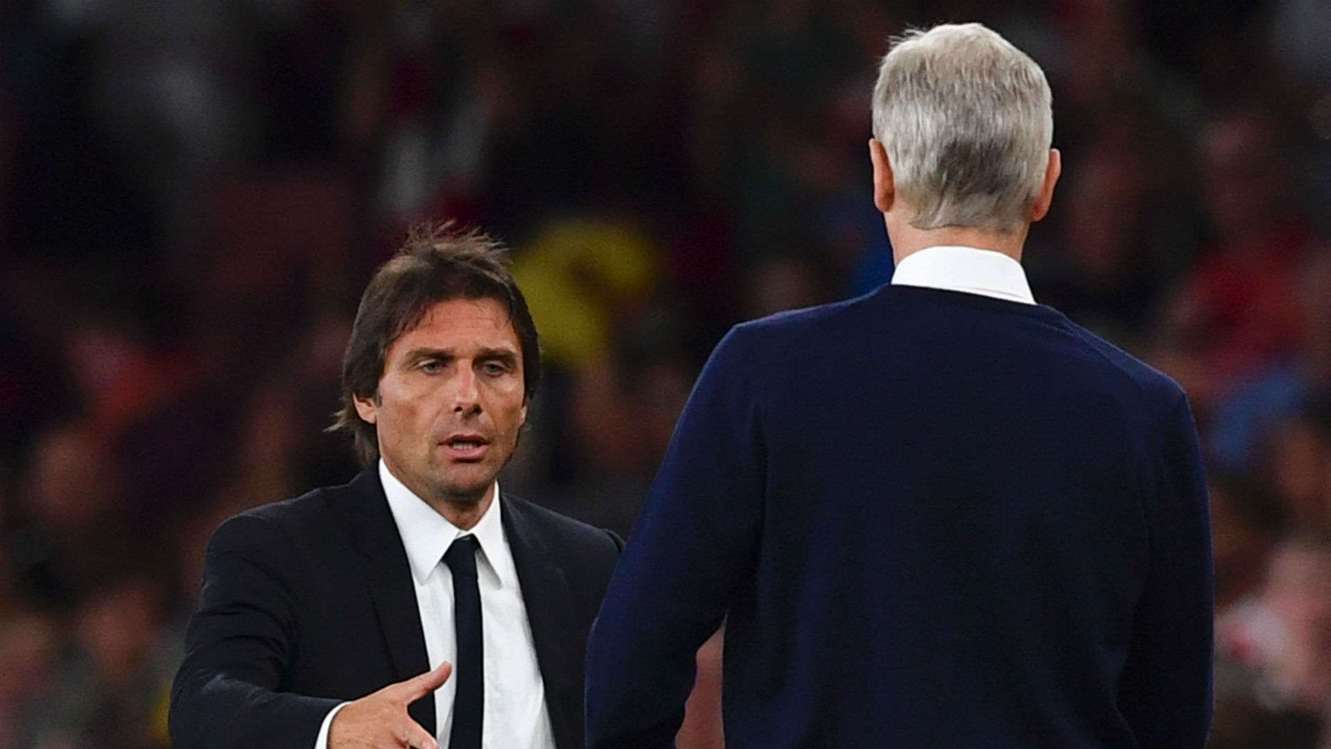 Arsene Wenger & Antonio Conte