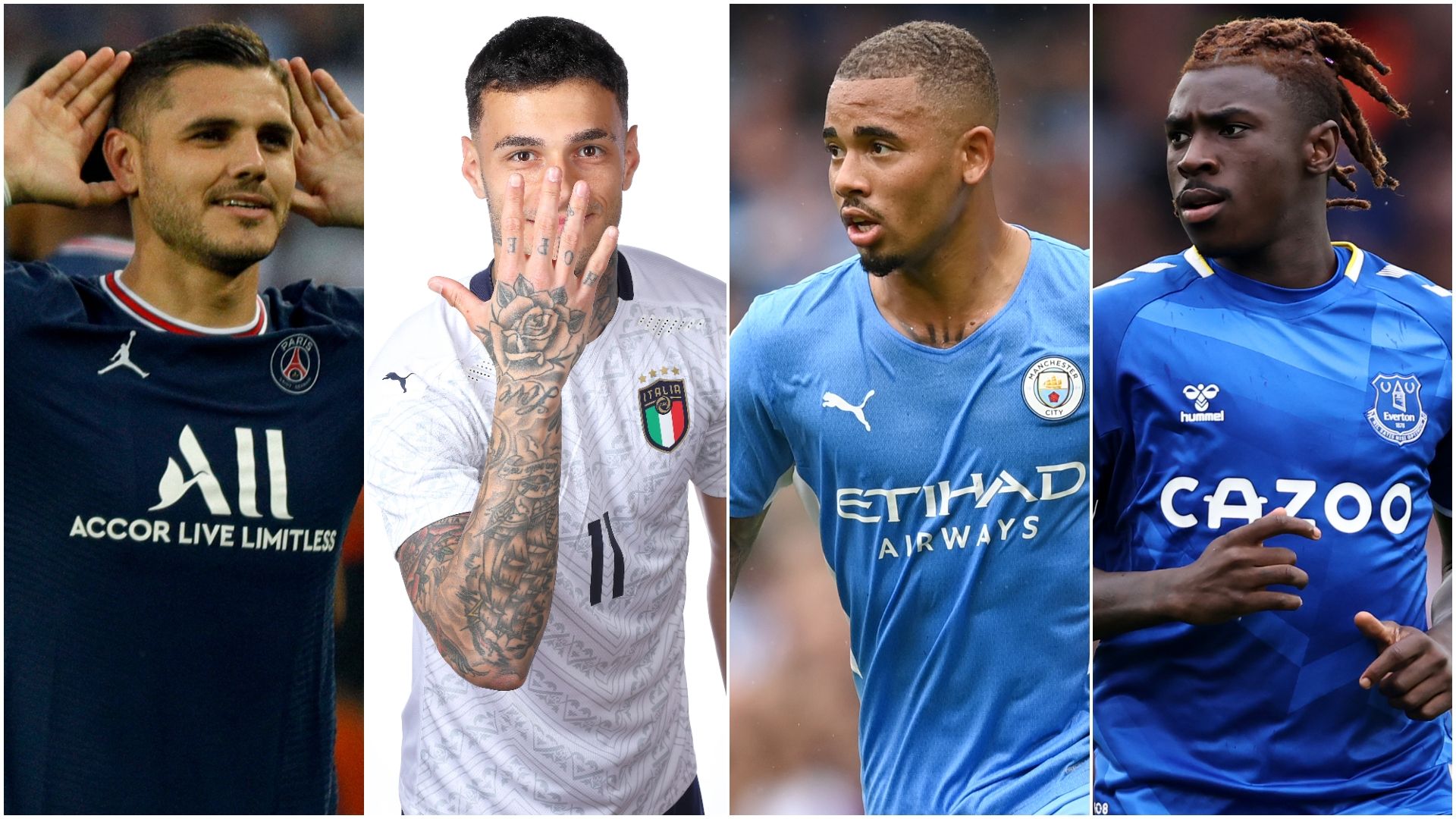 Icardi Scamacca Gabriel Jesus Kean