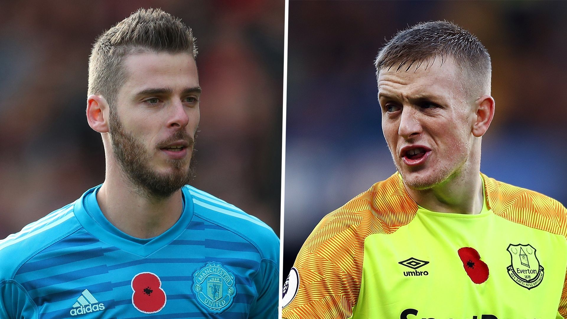 David De Gea Man Utd Jordan Pickford Everton 2018