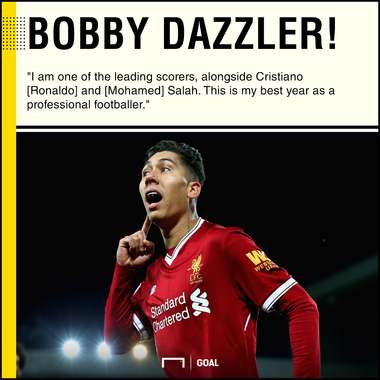 Roberto Firmino Liverpool best year