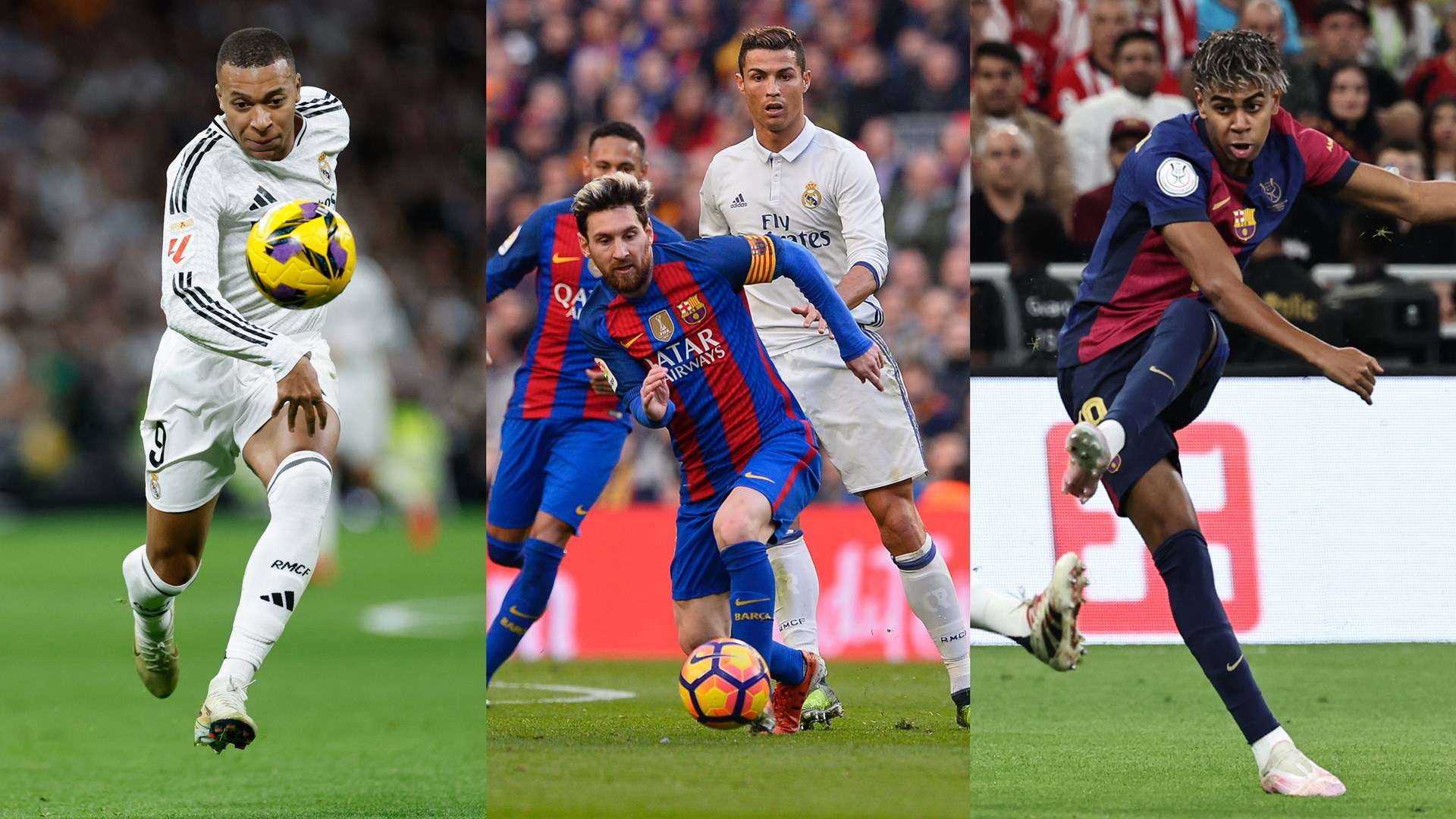 Lamine Yamal Mbappe Barcelona Real Madrid