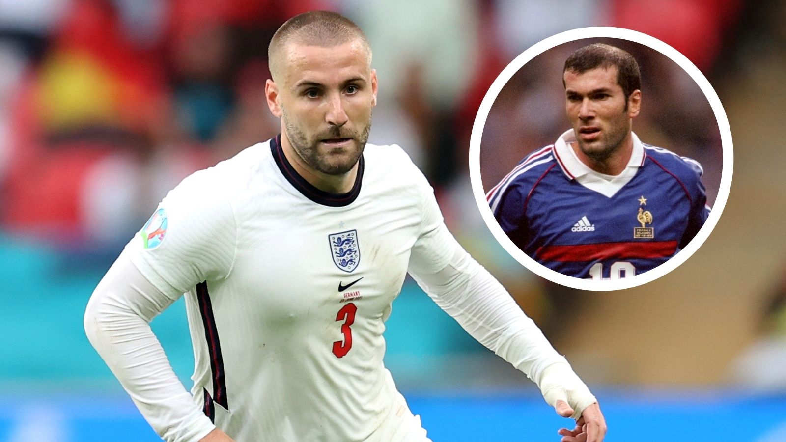 Luke Shaw Zinedine Zidane