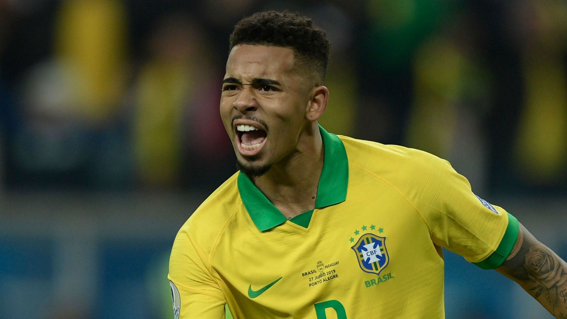 Gabriel Jesus seleção Brasil Paraguai Copa América 28 06 2019