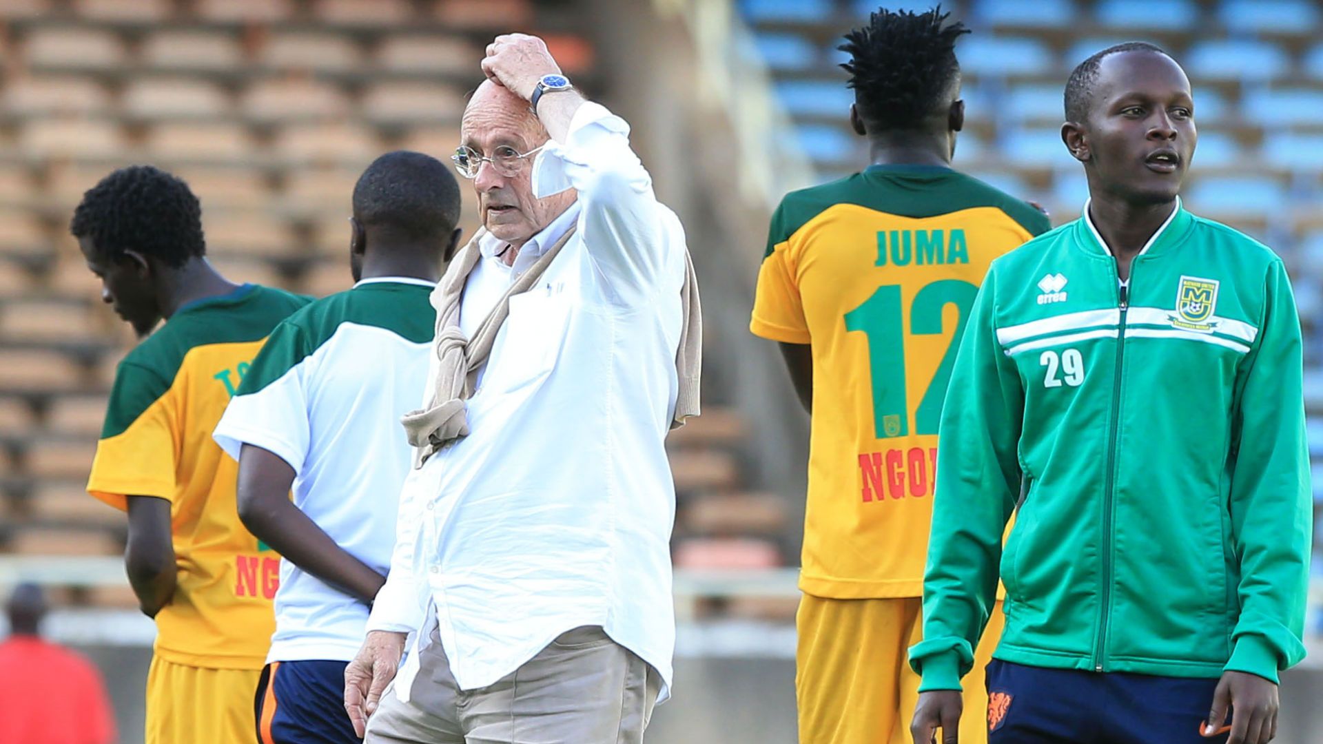 Mathare United chairman Bob Munro.