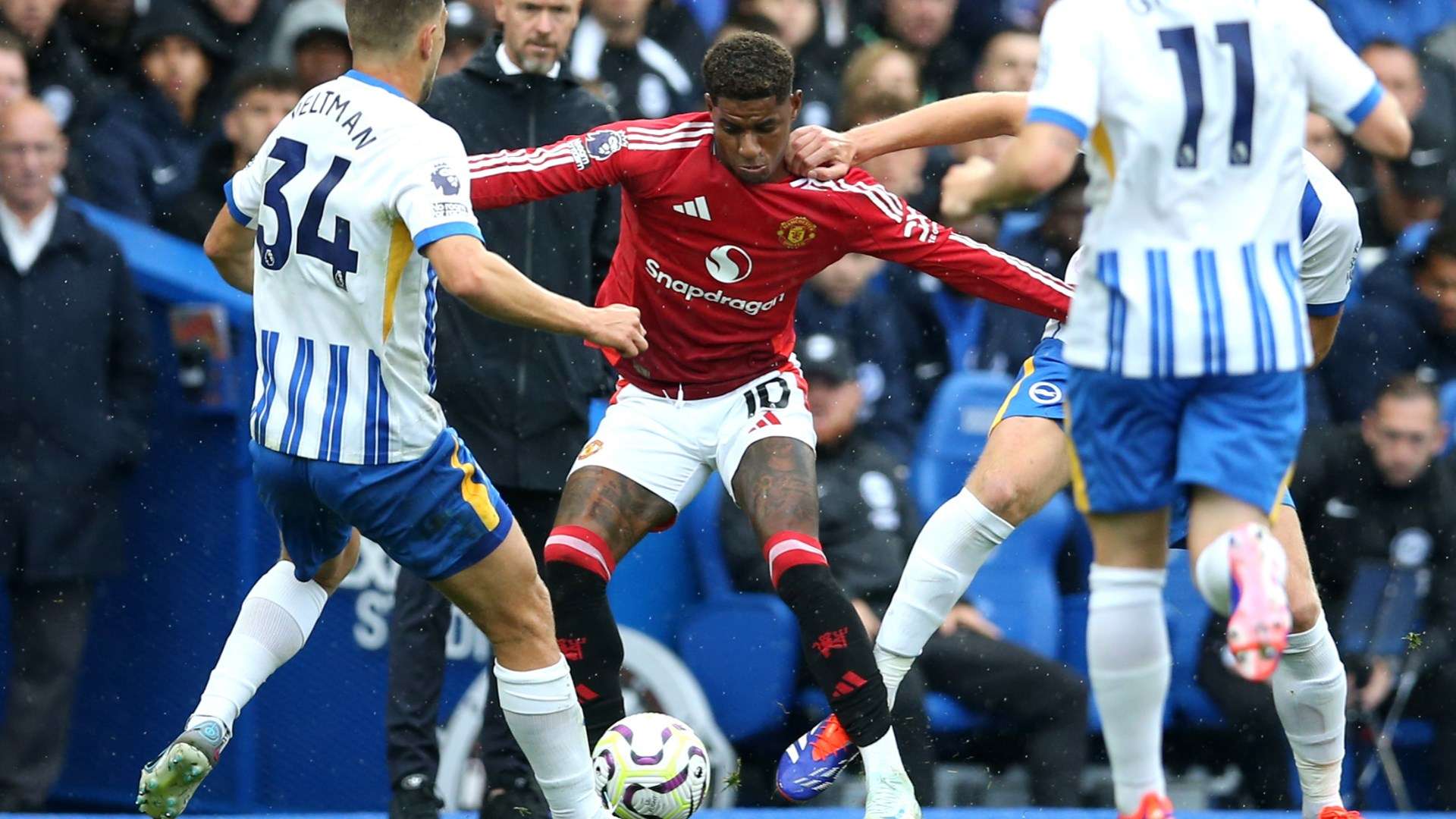 Marcus Rashford Manchester United 2024-25