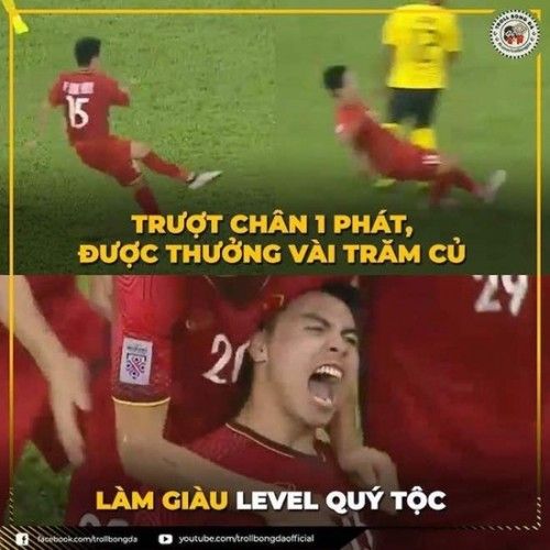 Đức Huy ảnh chế chung kết lượt đi AFF Cup 2018 Malaysia