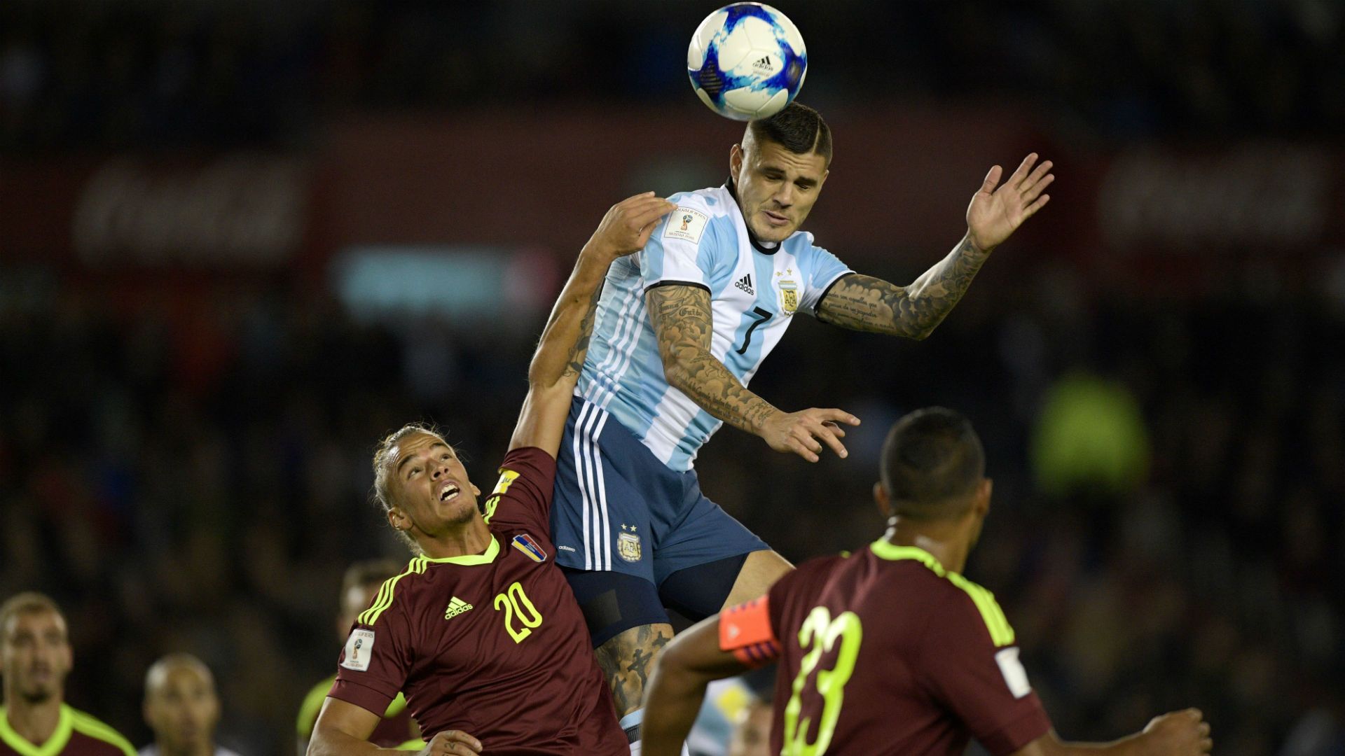 Argentina Venezuela Eliminatorias Sudamericanas 05092017