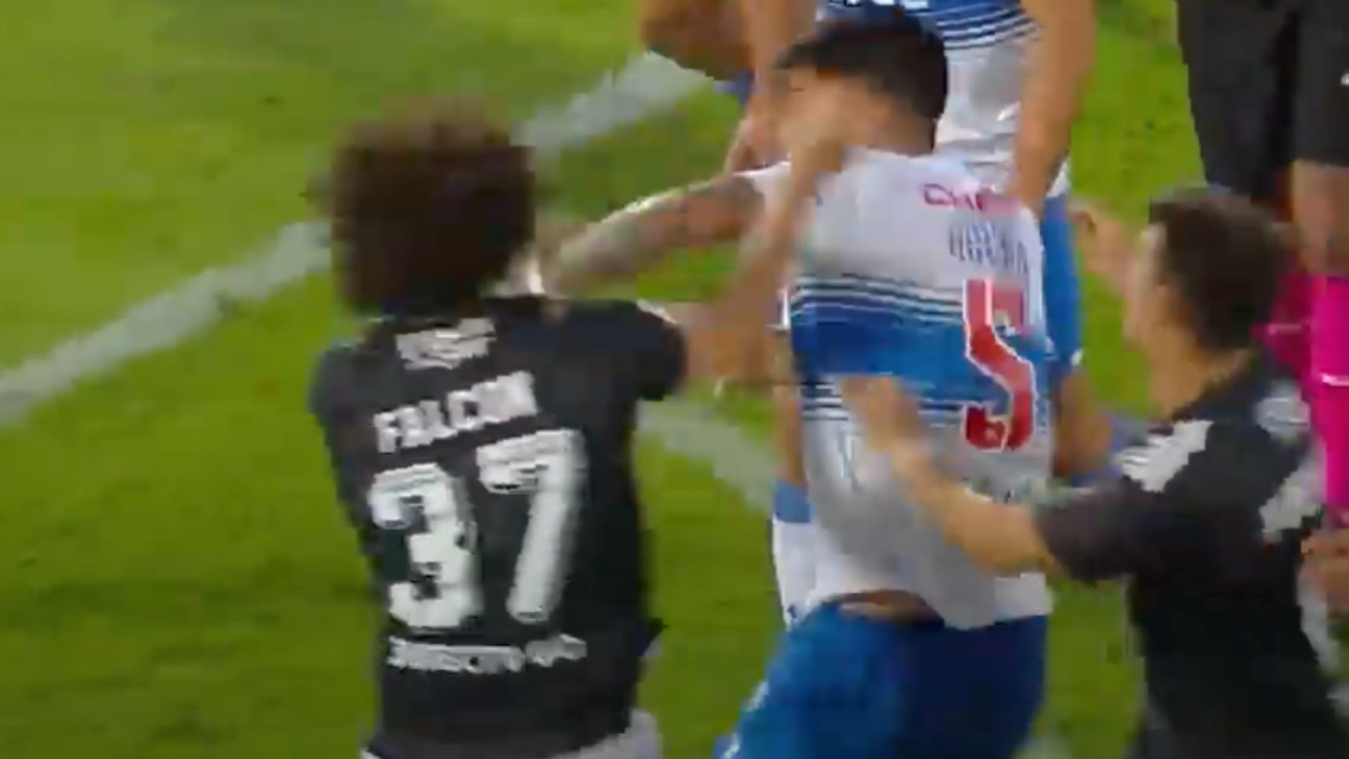 Maxi Falcón agresión Supercopa Chile