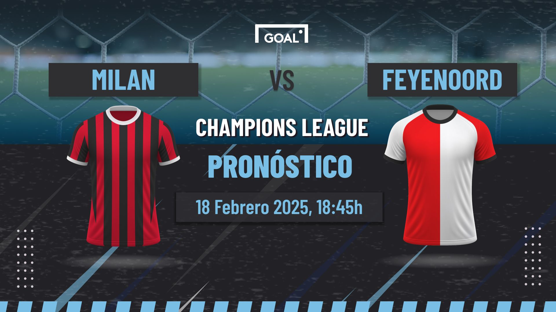 Milan vs Feyenoord Pronóstico y Apuestas Champions League | 18/02/25