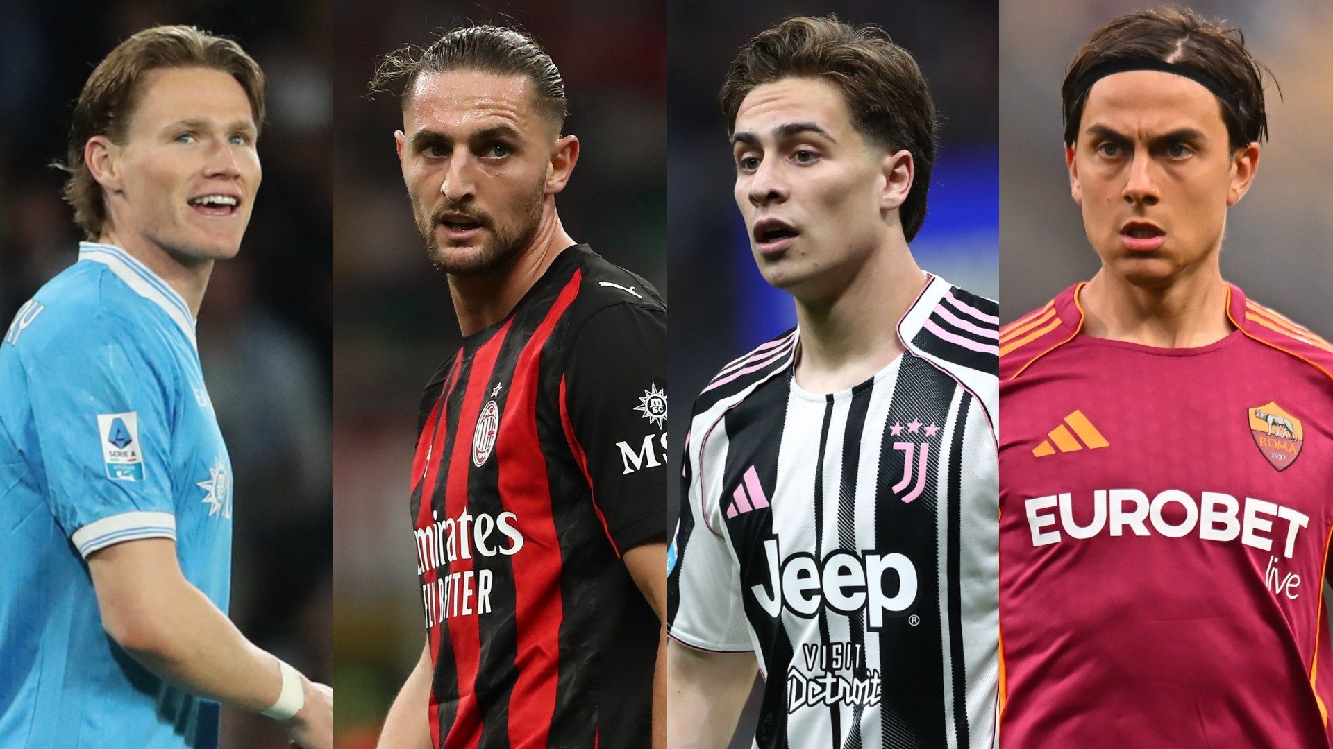 McTominay Rabiot Yildiz Dybala