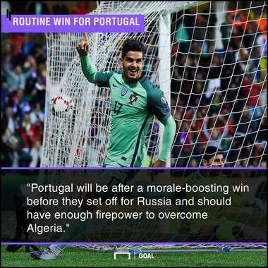 Portugal Algeria graphic