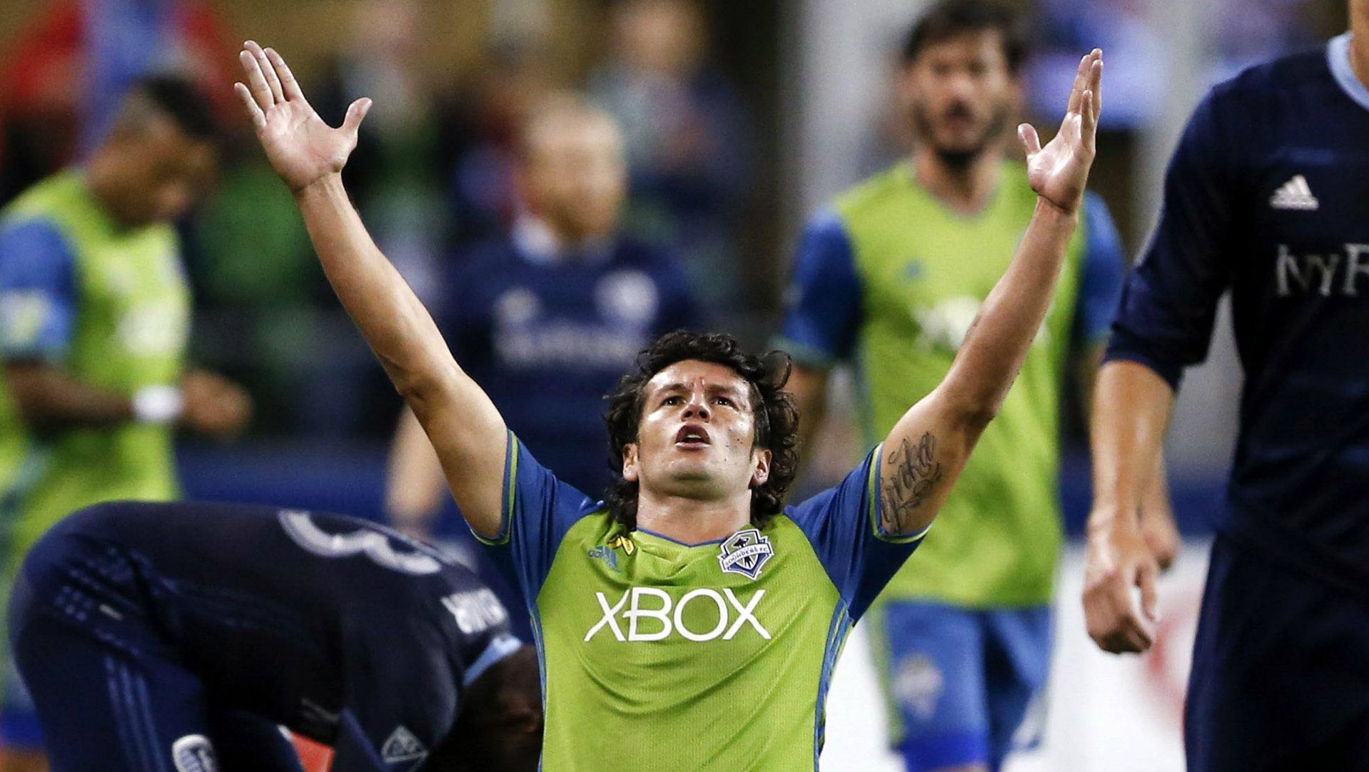 Nelson Valdez Seattle Sounders MLS 10282016