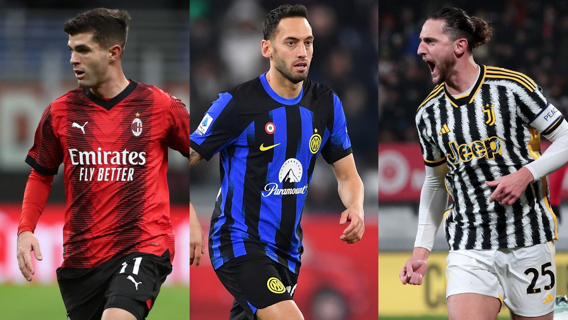 Pulisic Calhanoglu Rabiot