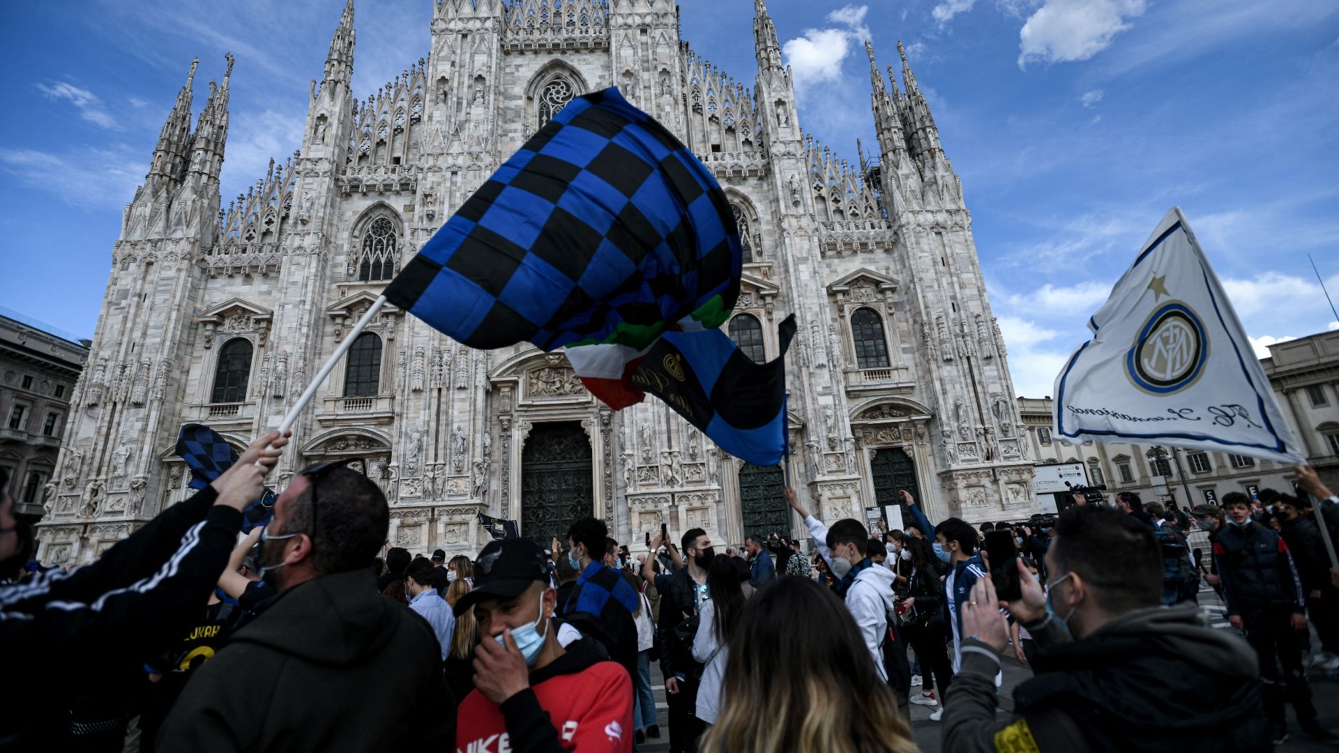 Inter fans Scudetto