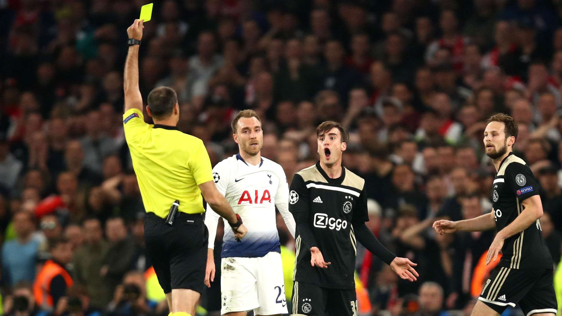 Tagliafico Tottenham Ajax Champions League