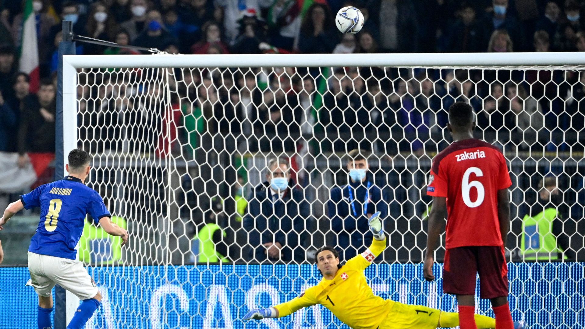Jorginho Italy Switzerland WC Qualifiers 